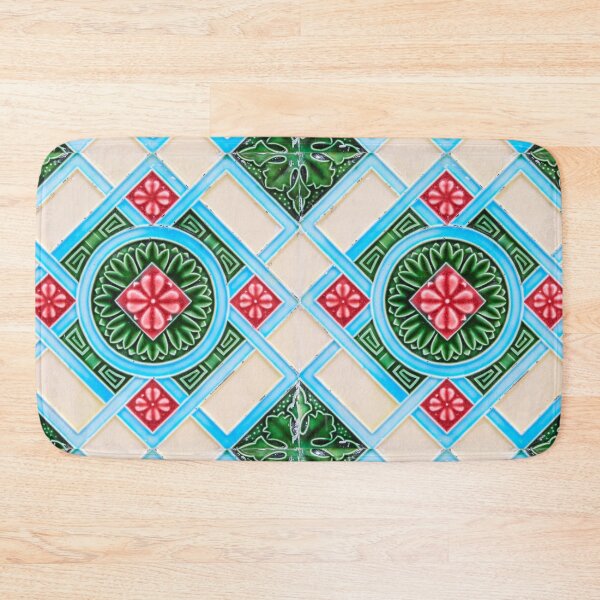 Item preview, Peranakan Floral Tile designed and sold by WheresMyMojo.