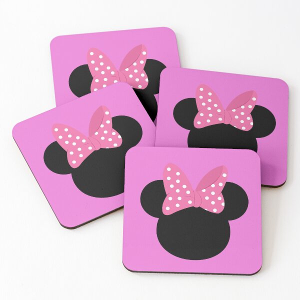 Item preview, MOUSE SILHOUETTE HEAD WITH PINK BOW designed and sold by PetsandBeyond.
