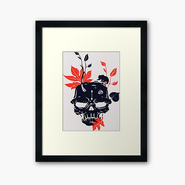 La Calavera de la Catrina Gerahmter Kunstdruck