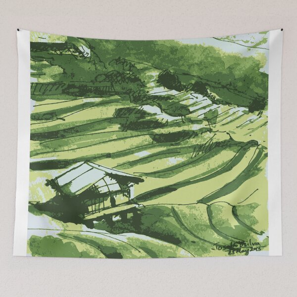 Item preview, Vietnam Terrace Fields designed and sold by TheJoeyStudio.