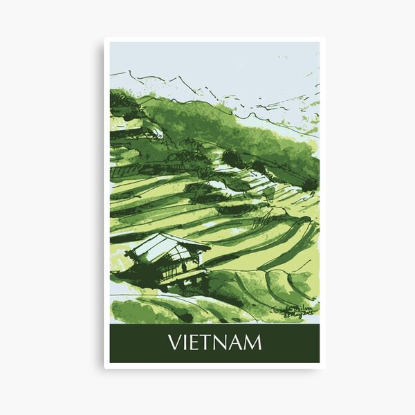 Item preview, Vietnam Terrace Fields designed and sold by TheJoeyStudio.