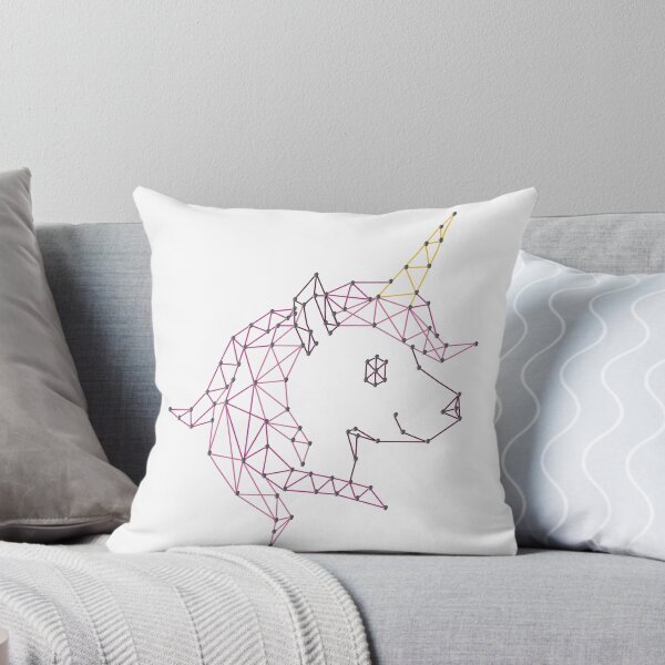 Item preview, Cute Unicorn Dot Painting Art Pink Magical Creatures  designed and sold by SilentEcho.