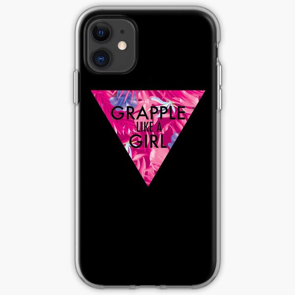 Jiu Jitsu Phone Case | Grapple Like a Girl BJJ Phone Case iPhone Soft Case