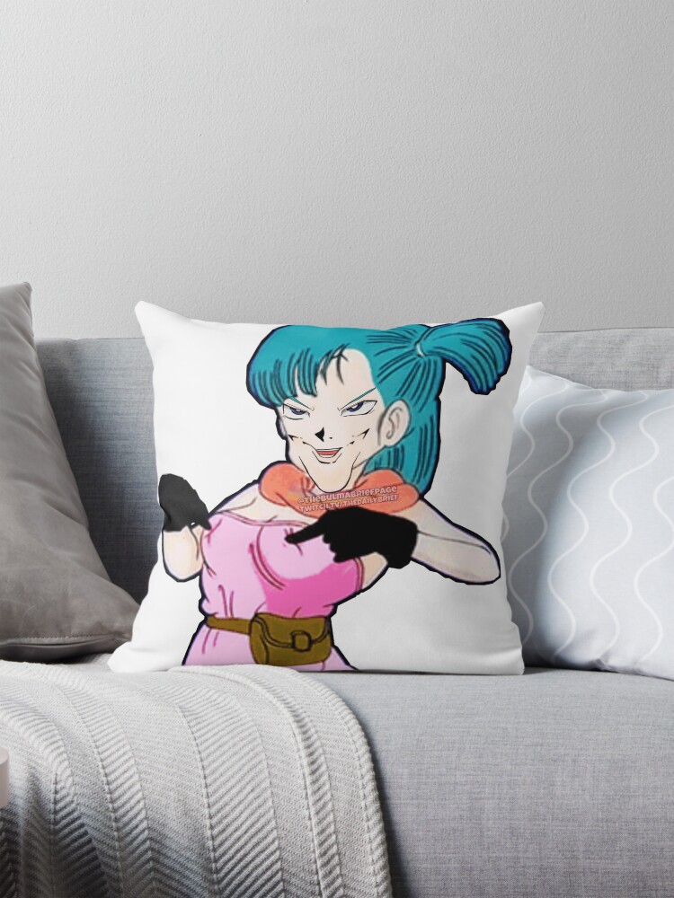 Bulma Wheeler Pillow for Sale by DailyBrief Redbubble