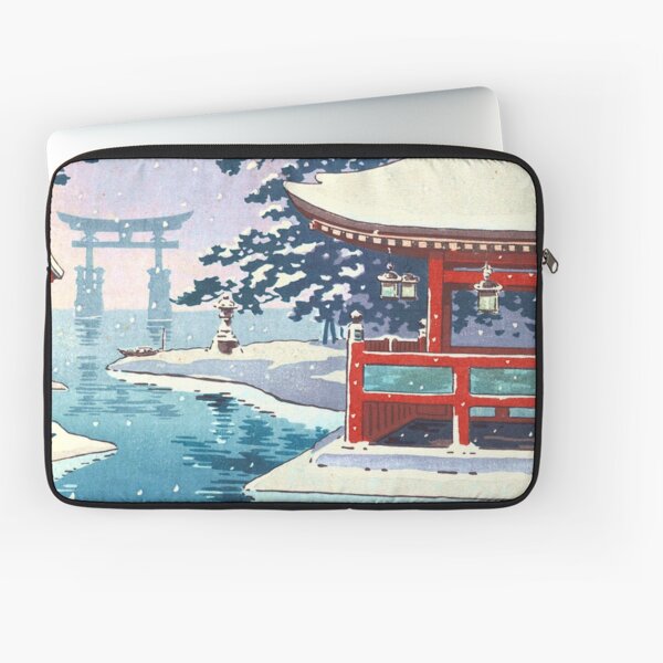 Item preview, Snowy Miyajima by Tsuchiya Koitsu designed and sold by ArtExpression.