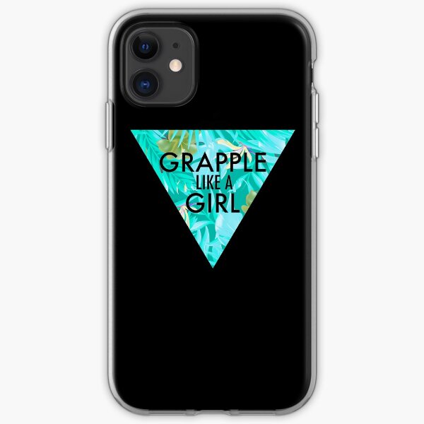 Jiu Jitsu Phone Case | Grapple Like a Girl BJJ Phone Case iPhone Soft Case
