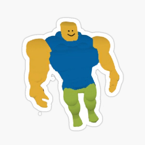 Roblox Funny Stickers Redbubble - 100 deep fried roblox buff noob hd photos funny memes
