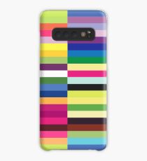 Compelling Colorful Striped Pattern Case/Skin for Samsung Galaxy
