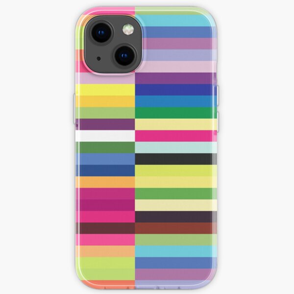 Compelling Stripes Modern Minimalist Colorful Stripe Pattern iPhone Soft Case
