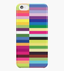 Compelling Colorful Striped Pattern iPhone 5c Case