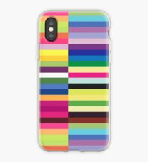 Compelling Colorful Striped Pattern iPhone Case