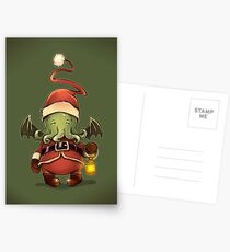 Happy Cthulhu Postcards