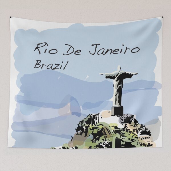 Item preview, Rio de Janeiro Brazil Christ the Redeemer  designed and sold by TheJoeyStudio.