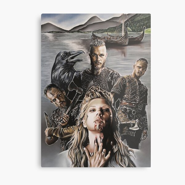 Vikings Metallbild