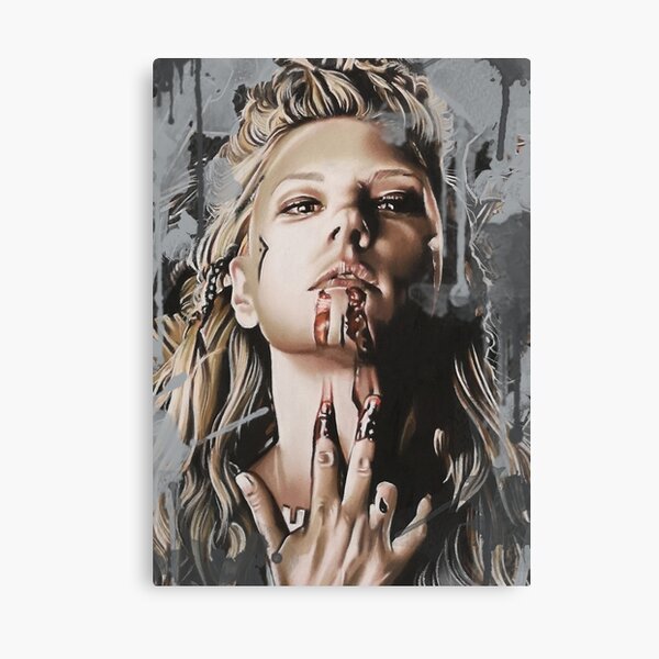 Lagertha Leinwanddruck