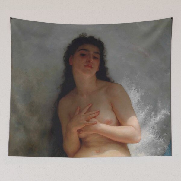 Aperçu de l'œuvre William-Adolphe Bouguereau "La perle" créée et vendue par Alexandra Dahl.