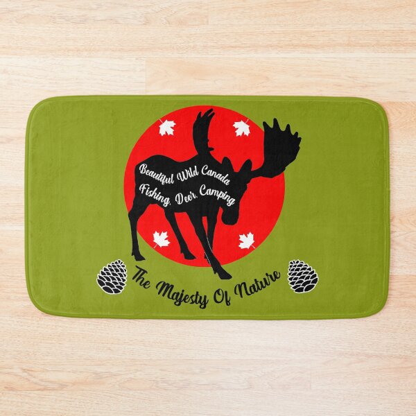 Item preview, Wild Canada - Canadian National Parks - Fishing Deer Nature - Love Canada - Respect Nature designed and sold by happygiftideas.