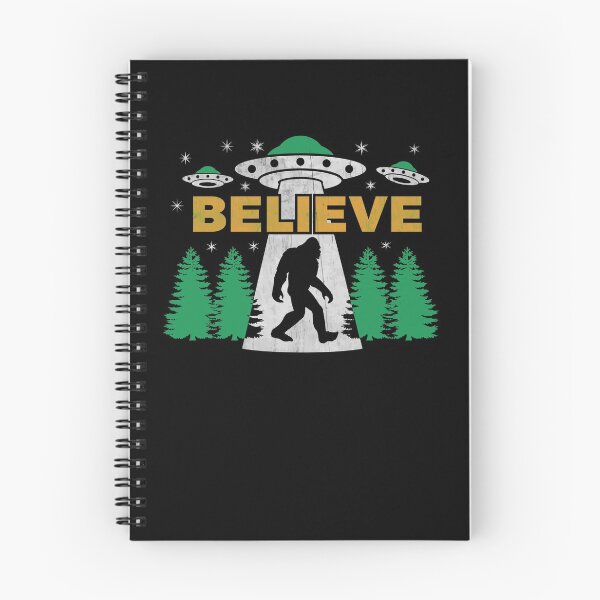 Item preview, Bigfoot UFO Aliens BELIEVE Sasquatch Yeti Gift  designed and sold by Piperblue28.