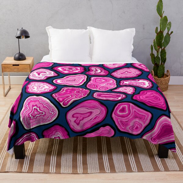 Item preview, Pink agate slices designed and sold by Katerina Mitkova Kirilova.