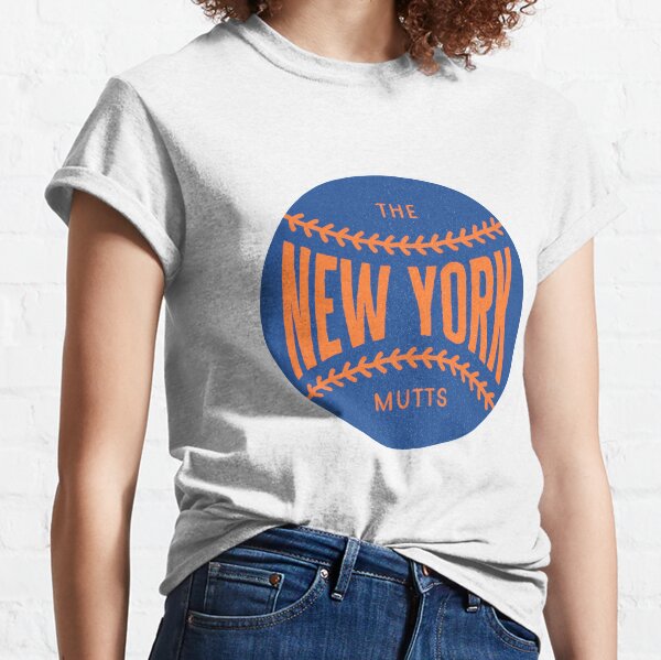 Women's 5th & Ocean by New Era Royal New York Mets Vintage Scoop Neck T- Shirt