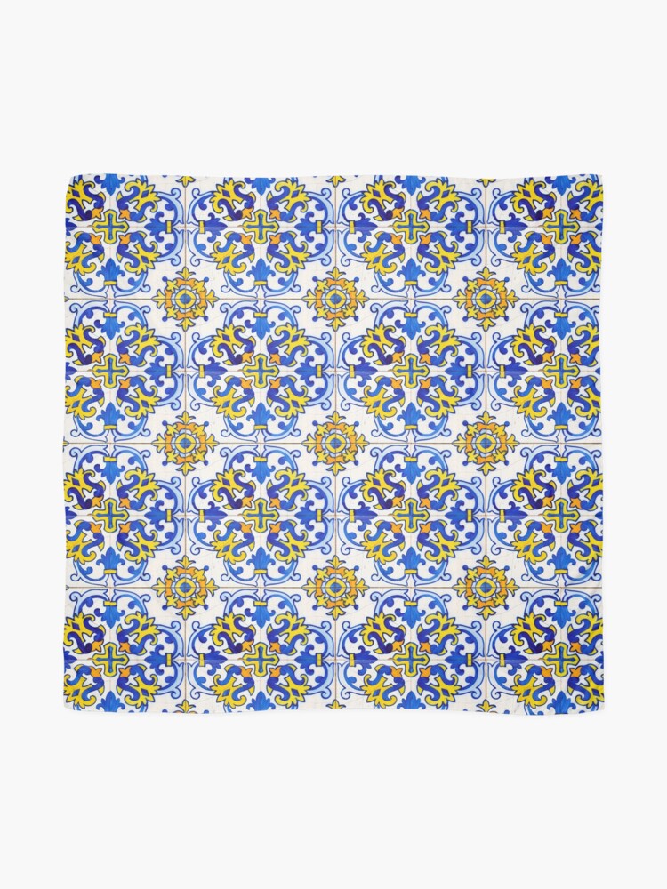 Alternate view of Vintage Azulejos Tile Scarf