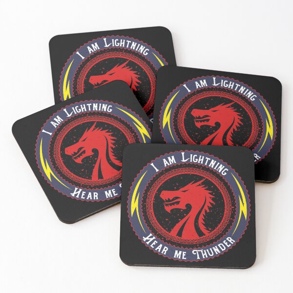 Item preview, Lightning Fast Red Dragon Sigil designed and sold by mrhighsky.