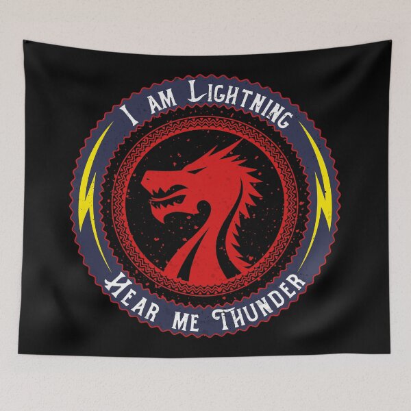 Item preview, Lightning Fast Red Dragon Sigil designed and sold by mrhighsky.