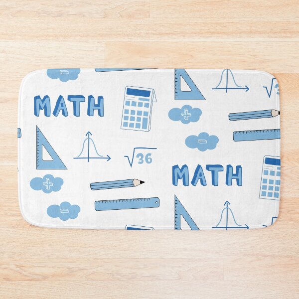 Item preview, Light Blue Math School Subject Sticker Pack designed and sold by The-Goods.