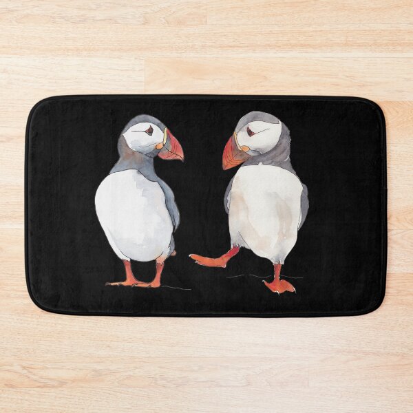 Item preview, Pssstt... wanna dance? Sweet puffin friends designed and sold by kittyvdheuvel.