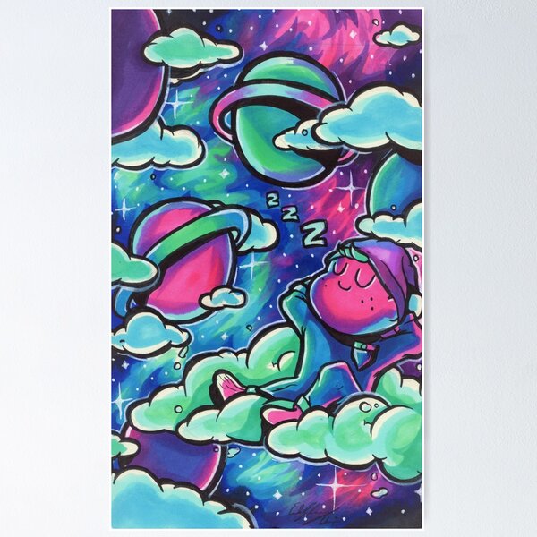Item preview, D R E A M S // Copic Marker Doodle designed and sold by Eadan Shamir.