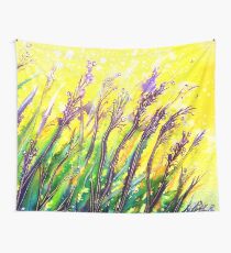 Button Grass Wall Tapestry