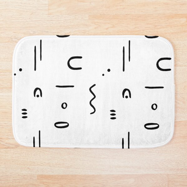 Item preview, Peppy (black and white) designed and sold by The Wallpaper Files.