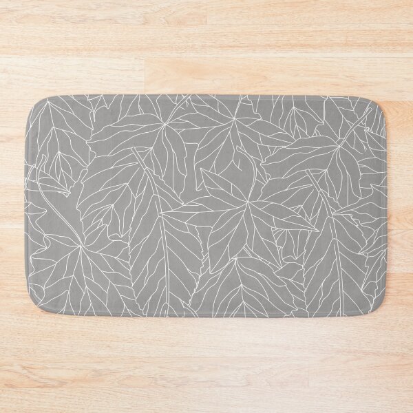 Item preview, Leaf Collage white outline designed and sold by onjcdesign.