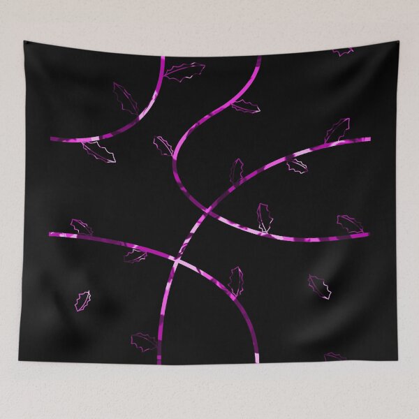Item preview, Jagged Leaves, Purple designed and sold by StephOBrien.