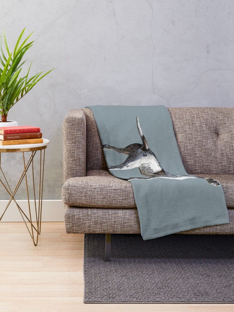 Alternate view of The Pointer Throw Blanket