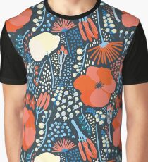 Summer field colorful pattern Graphic T-Shirt