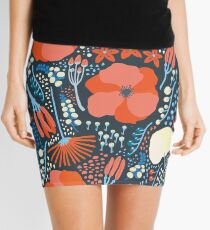 Summer field colorful pattern Mini Skirt