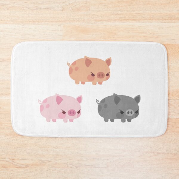 Item preview, Three grumpy little pigs designed and sold by Petits Pixels.