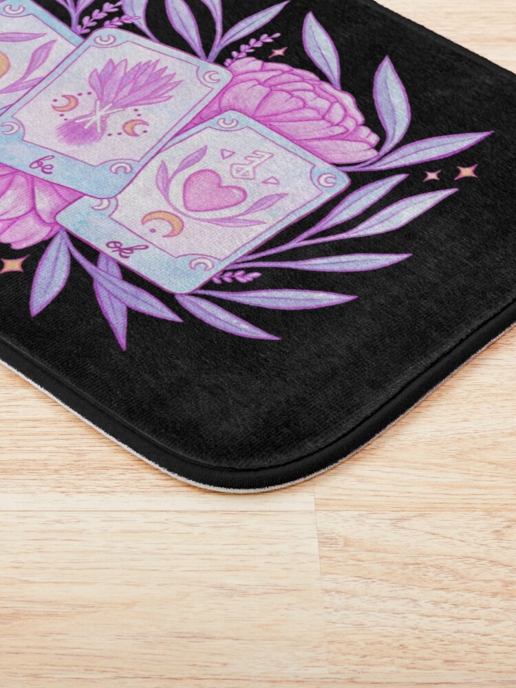 Alternate view of Your Future Will Be Bright // Black | Nikury Bath Mat