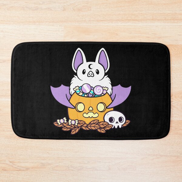 Item preview, Pumpkin Bat // Black | Nikury designed and sold by nikury.