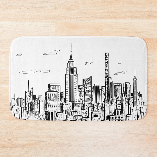 Item preview, New York Skyline designed and sold by ArtMeraki.