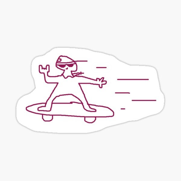 cross chain bad boy Sticker