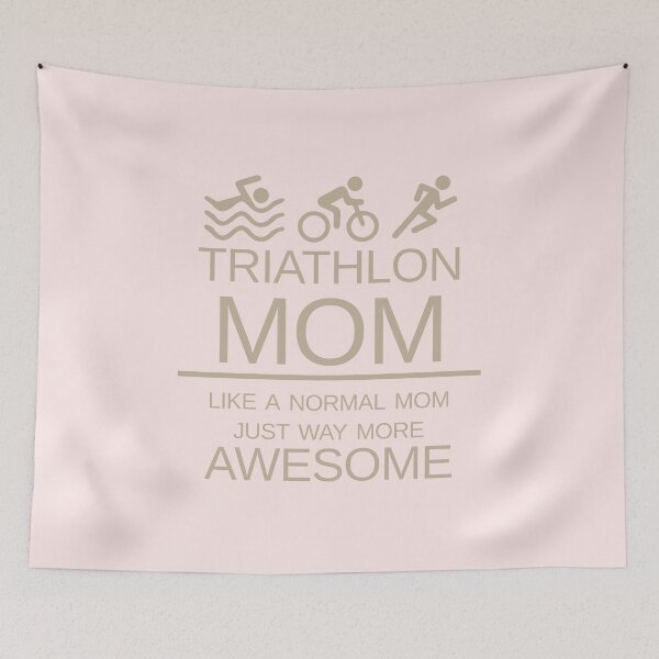 Item preview, Triathlon Mom - Like A Normal Mom Just Way More Awesome - Triathlete Mother designed and sold by overstyle.