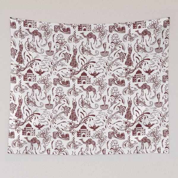 Item preview, Arabian Nights // Auburn designed and sold by TLTextiles.