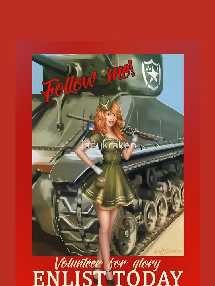 Enlist Today, Empira Glory, Pin up Girl by ladykraken