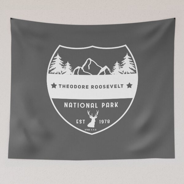 Item preview, Theodore Roosevelt National Park Badge designed and sold by ThirdEyeAerial.
