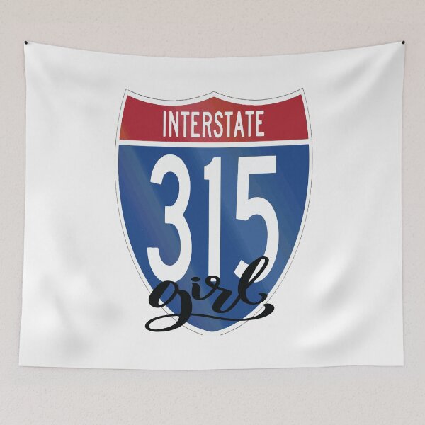 Item preview, Interstate 315 Girl I-315 15 Business Interstate Highway System in the Great Falls Montana designed and sold by ProjectX23.