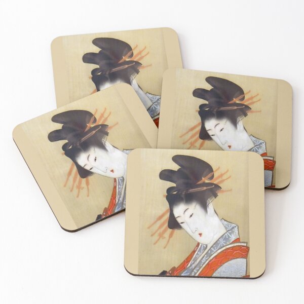Item preview, Hokusai Courtesan T-Shirt Print Beautiful Pillow Japanese Woman Dress designed and sold by deanworld.