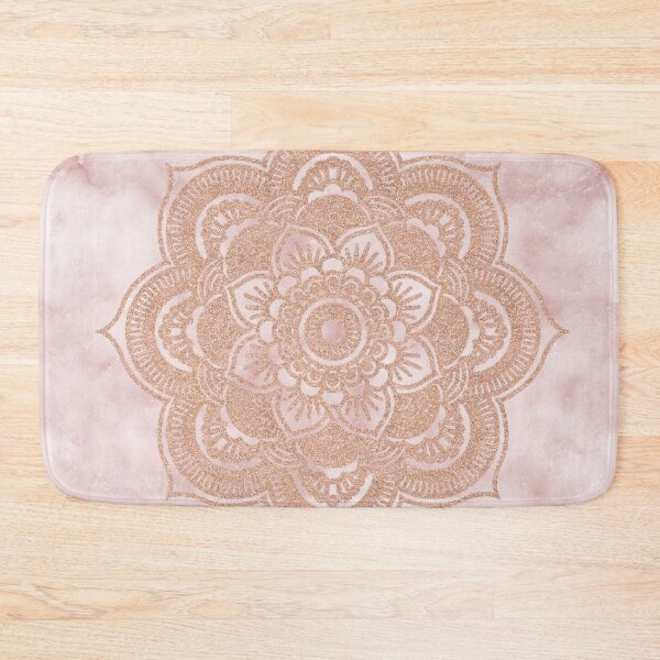 Item preview, Rose gold mandala - pink marble designed and sold by marbleco.