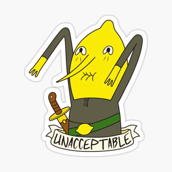 Lemongrab Stickers | Redbubble